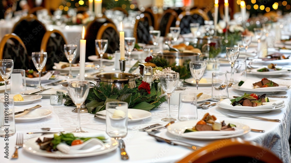 Romantic Candlelight Dinner With Red Roses and Champagne Set for a Special Evening Celebration Romantic Candlelight Dinner With Red Roses and Champagne Set for a Special Evening Celebration