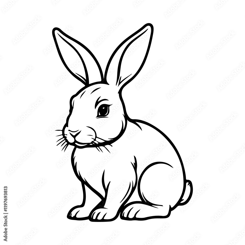 rabbit icon design image rabbit icon design image