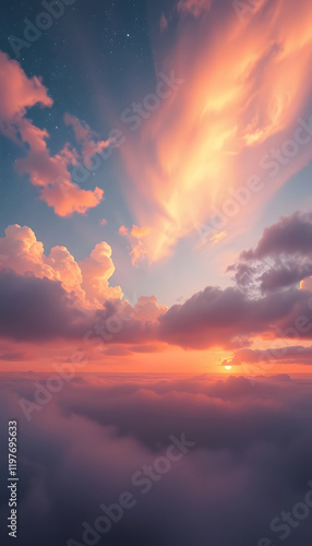 Whispers of Twilight: Enchanted Landscapes and Celestial Reflections