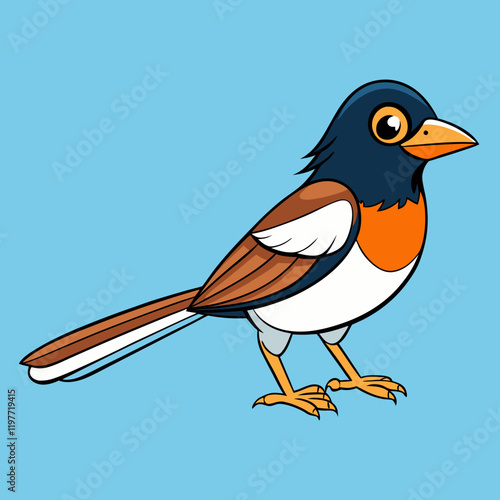 robin on a branch