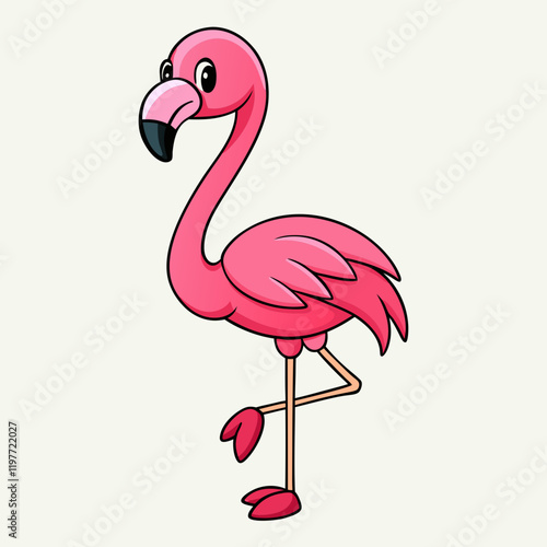 flamingo vector illustration