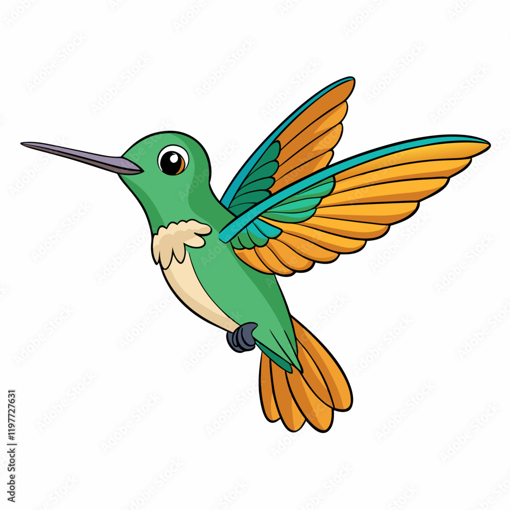 Obraz premium hummingbird in flight