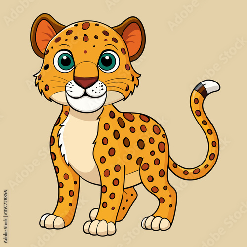 tiger, animal, cartoon, cat, vector, illustration, wild, mammal, leopard, zoo, baby, cub, wildlife, cheetah, isolated, jungle, cute, art, safari, character, kitten, nature, orange, animals, jaguar