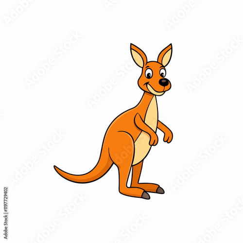 kangaroo with baby