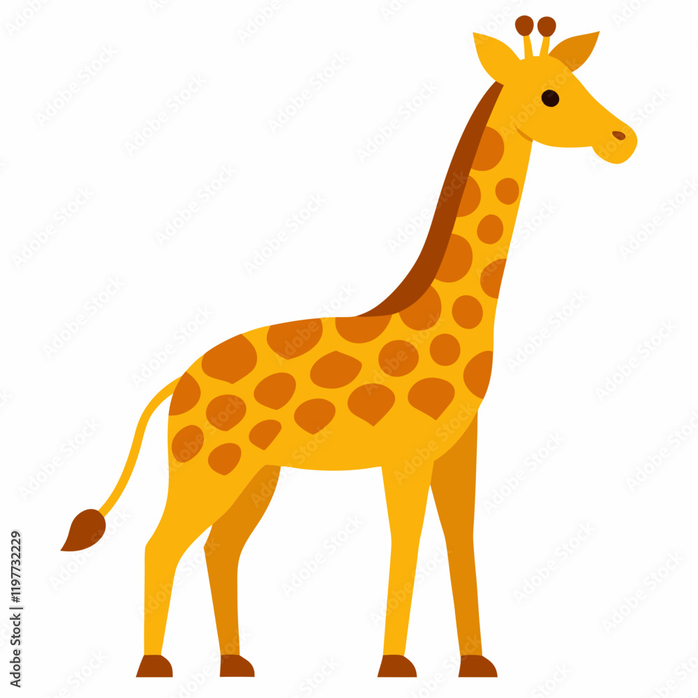 giraffe vector illustration giraffe vector illustration