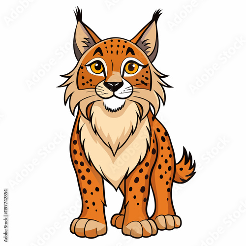 lynx cartoon cat 