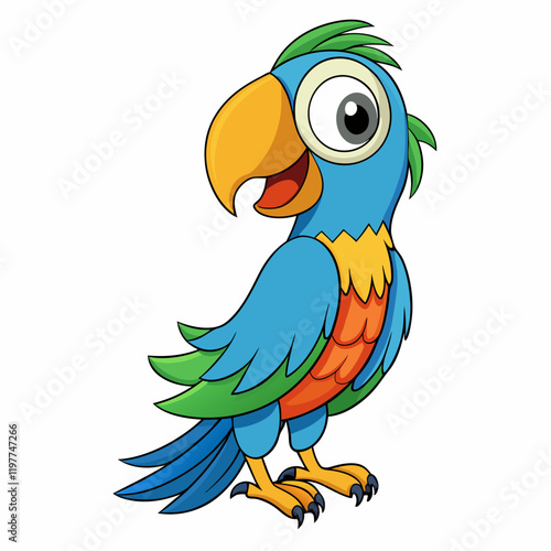 parrot on a branch