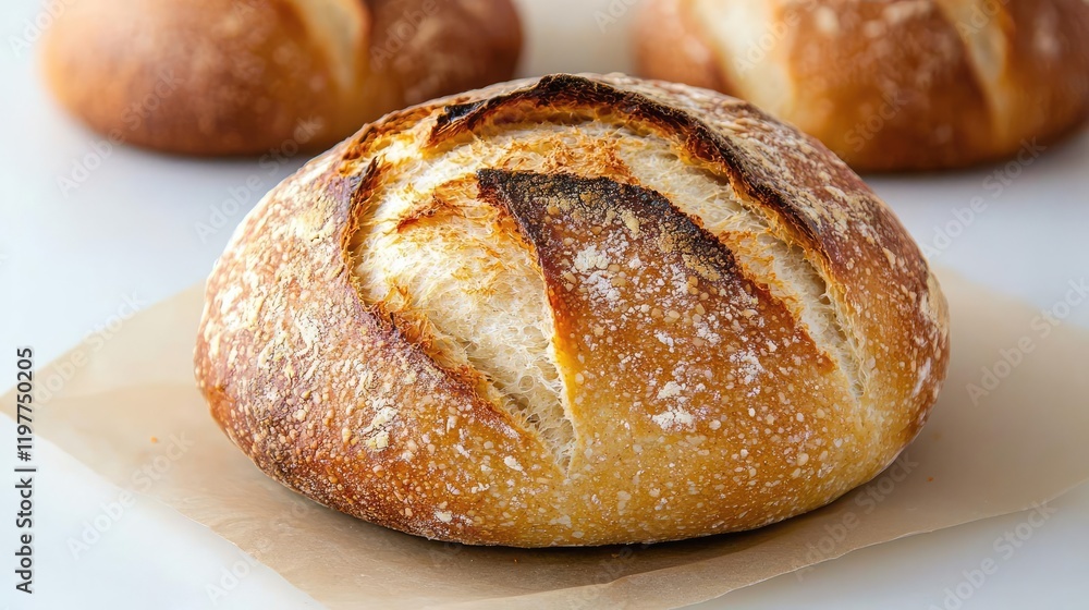 Artisan sourdough bread, baking, kitchen, closeup, food photography, recipe Artisan sourdough bread, baking, kitchen, closeup, food photography, recipe