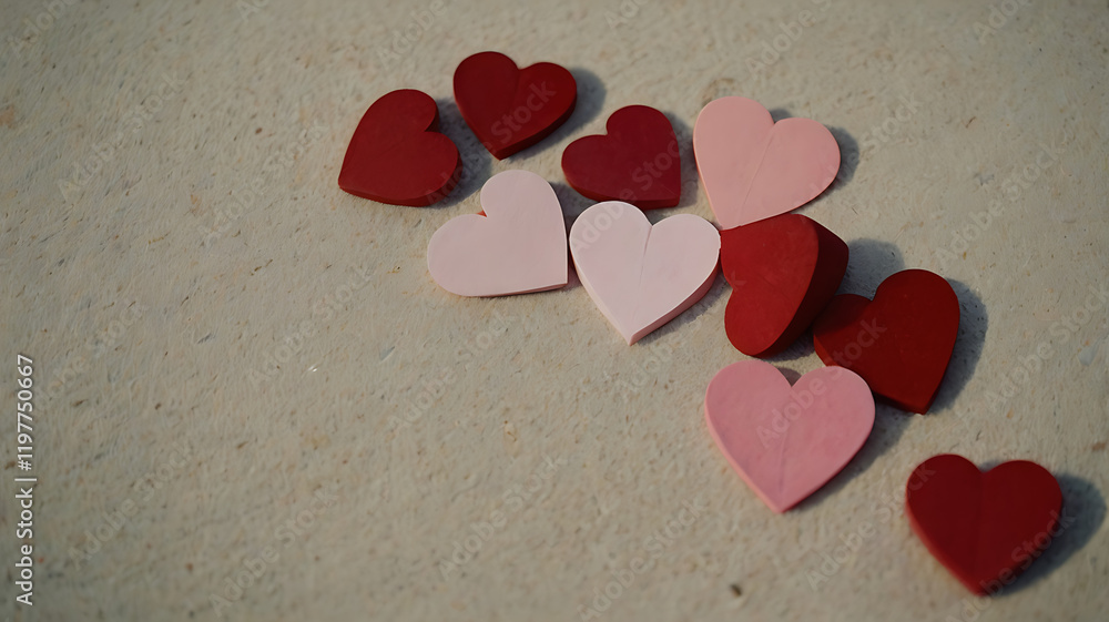 Fototapeta premium wallpaper hearts