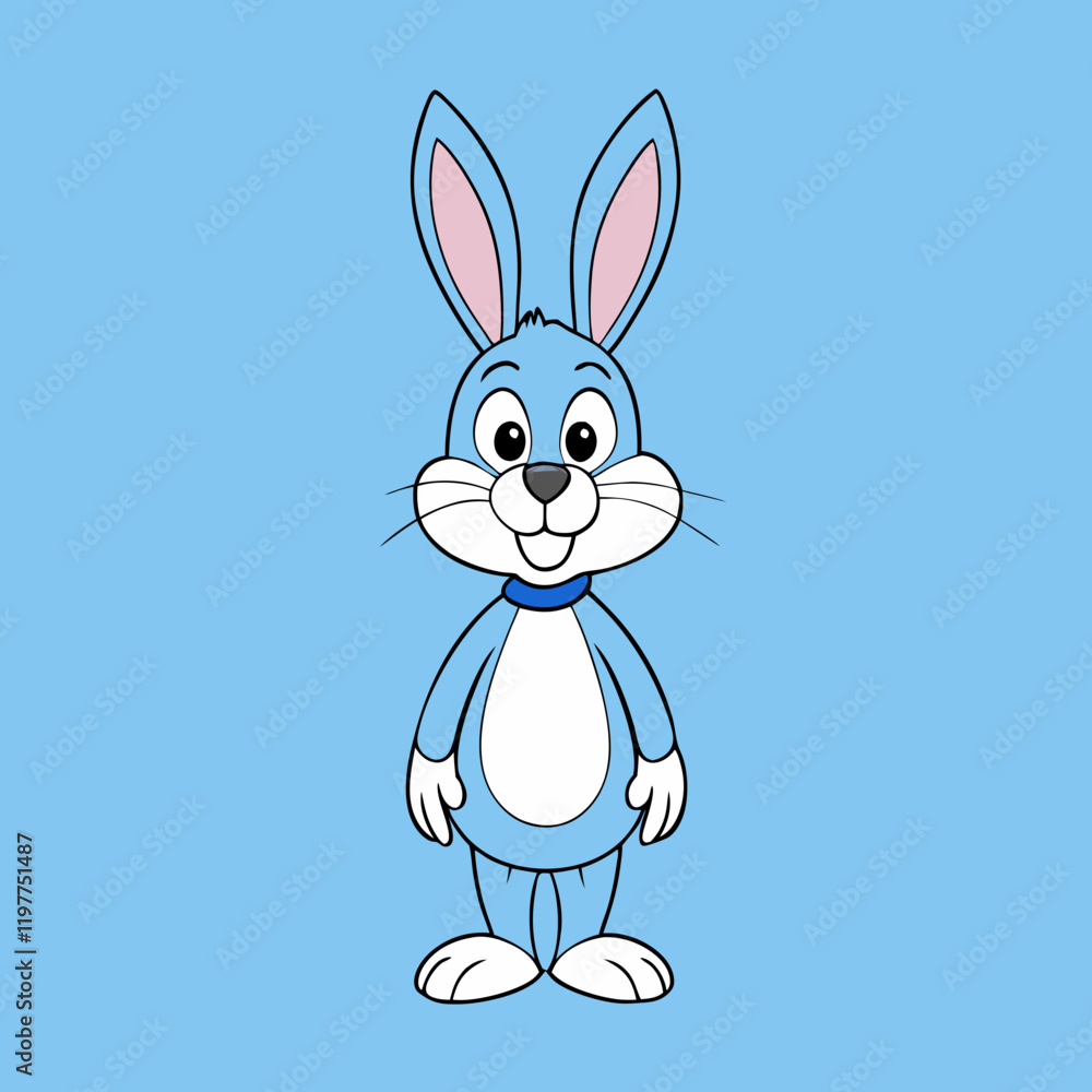 rabbit cartoon vector rabbit cartoon vector