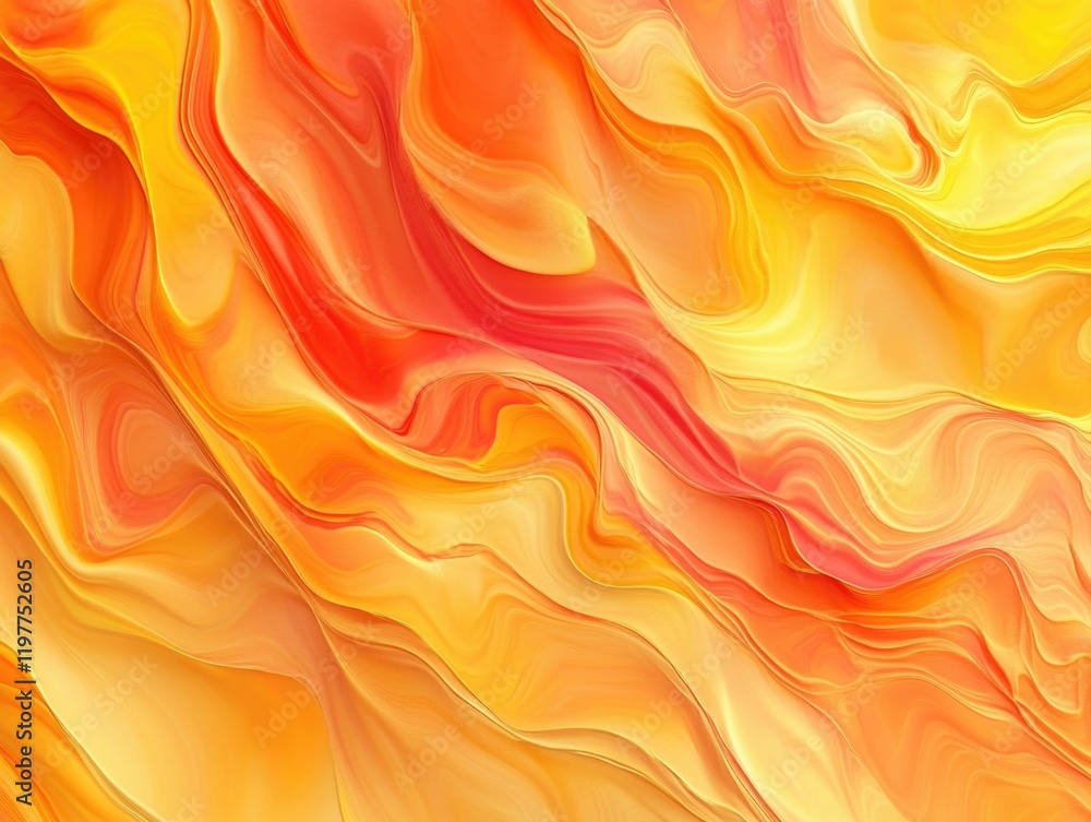 Obraz premium Vibrant Abstract Waves
