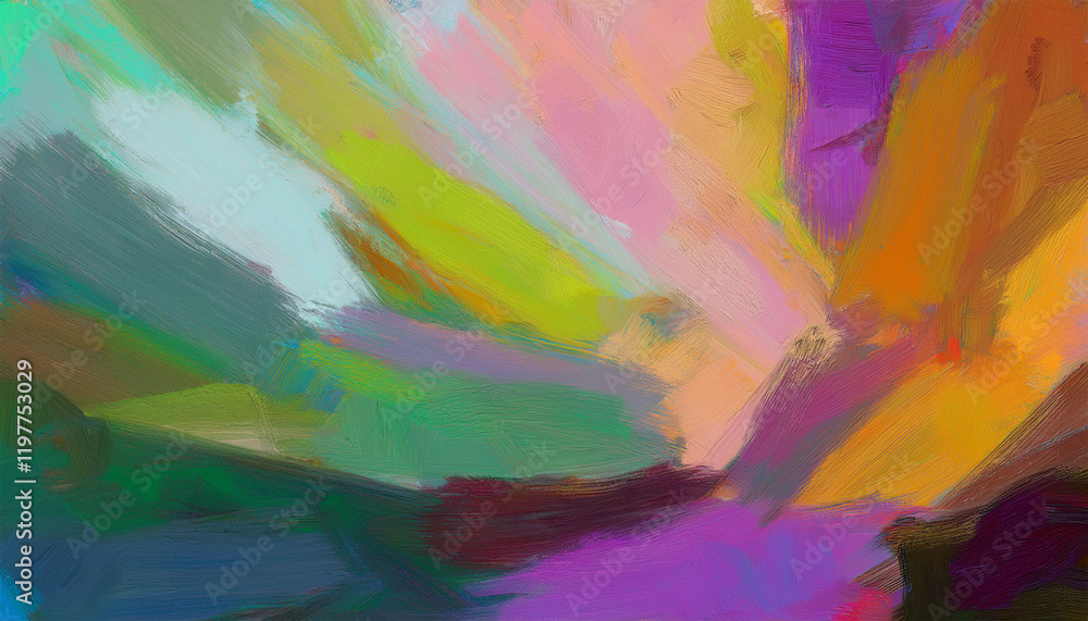 Fototapeta premium abstract painting background or texture