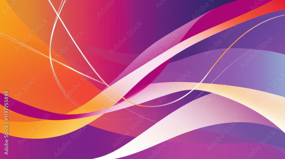 Stunning Abstract Graphic Design with Vibrant Colors and Fluid Lines Stunning Abstract Graphic Design with Vibrant Colors and Fluid Lines