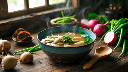 vegetable soup with meat