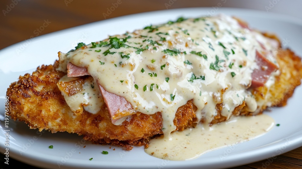 Crispy Chicken with Creamy Sauce - A Culinary Delight Crispy Chicken with Creamy Sauce - A Culinary Delight