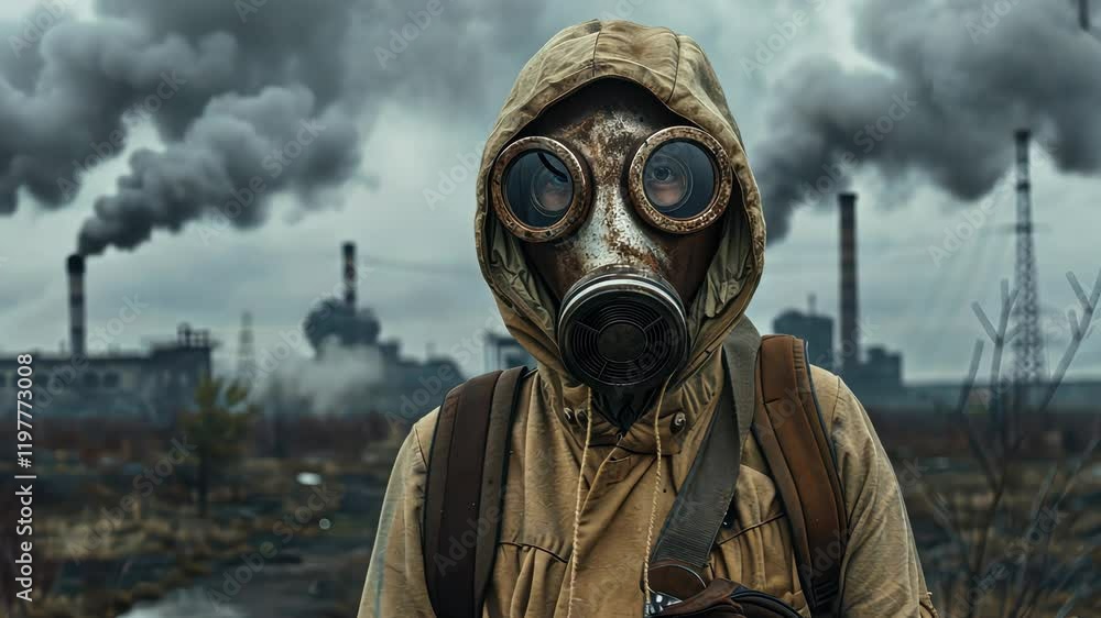 The Survivor in Gas Mask The Survivor in Gas Mask