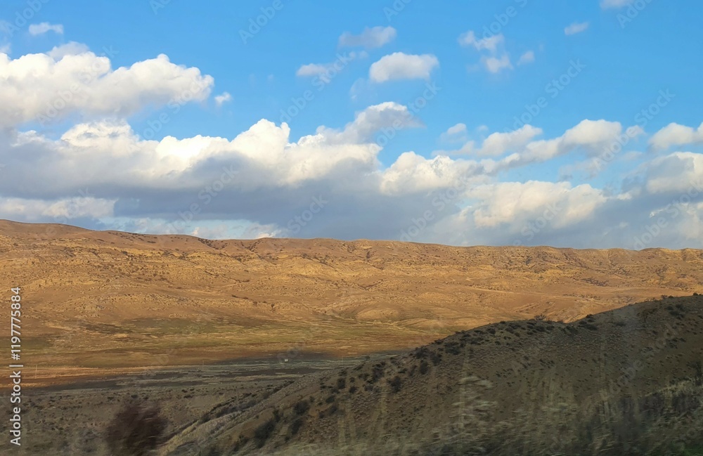 Fototapeta premium Caucasus mountains in Georgia - beautiful nature