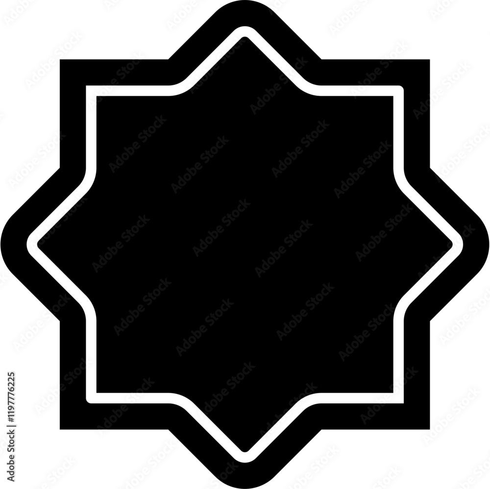 islamic decorative shape black solid, suitable for ramadan eid mubarak islamic decorative shape black solid, suitable for ramadan eid mubarak
