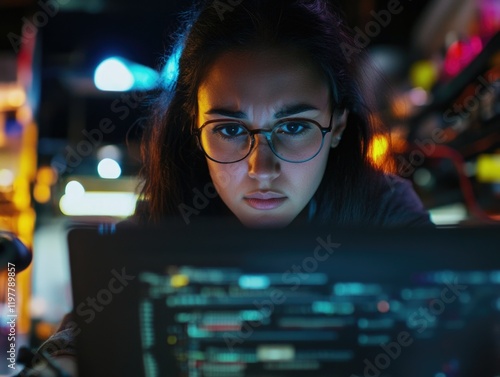 Cybersecurity Expert at Work