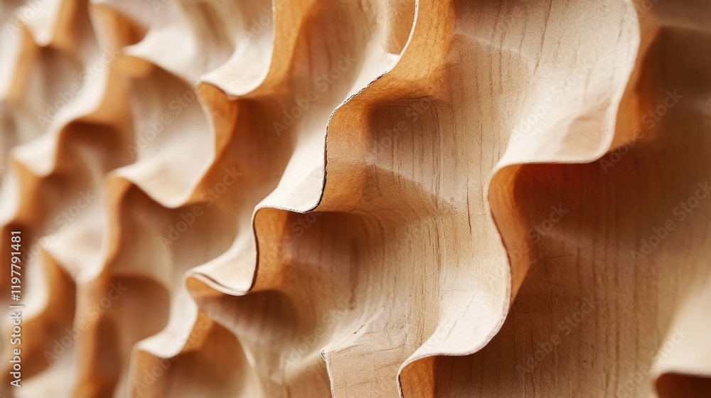 Close-up of a textured wooden surface with wavy patterns, highlighting craftsmanship. Close-up of a textured wooden surface with wavy patterns, highlighting craftsmanship.