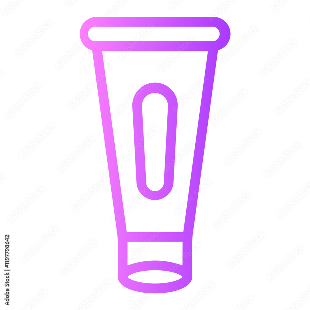 toothpaste gradient icon toothpaste gradient icon
