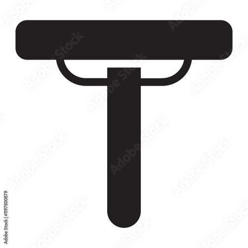 wiper glyph icon