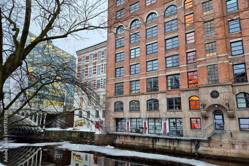 Canvas Print Building