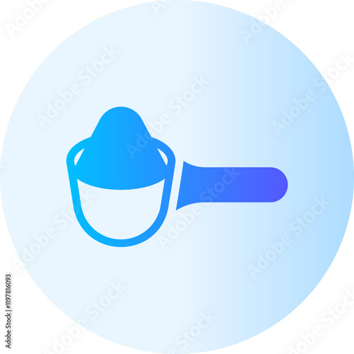 scoop gradient icon