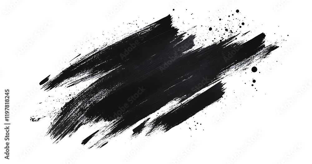 Black brush strokes isolated on white background.PNG Black brush strokes isolated on white background.PNG