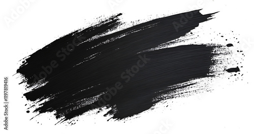 Black brush strokes isolated on white background.PNG