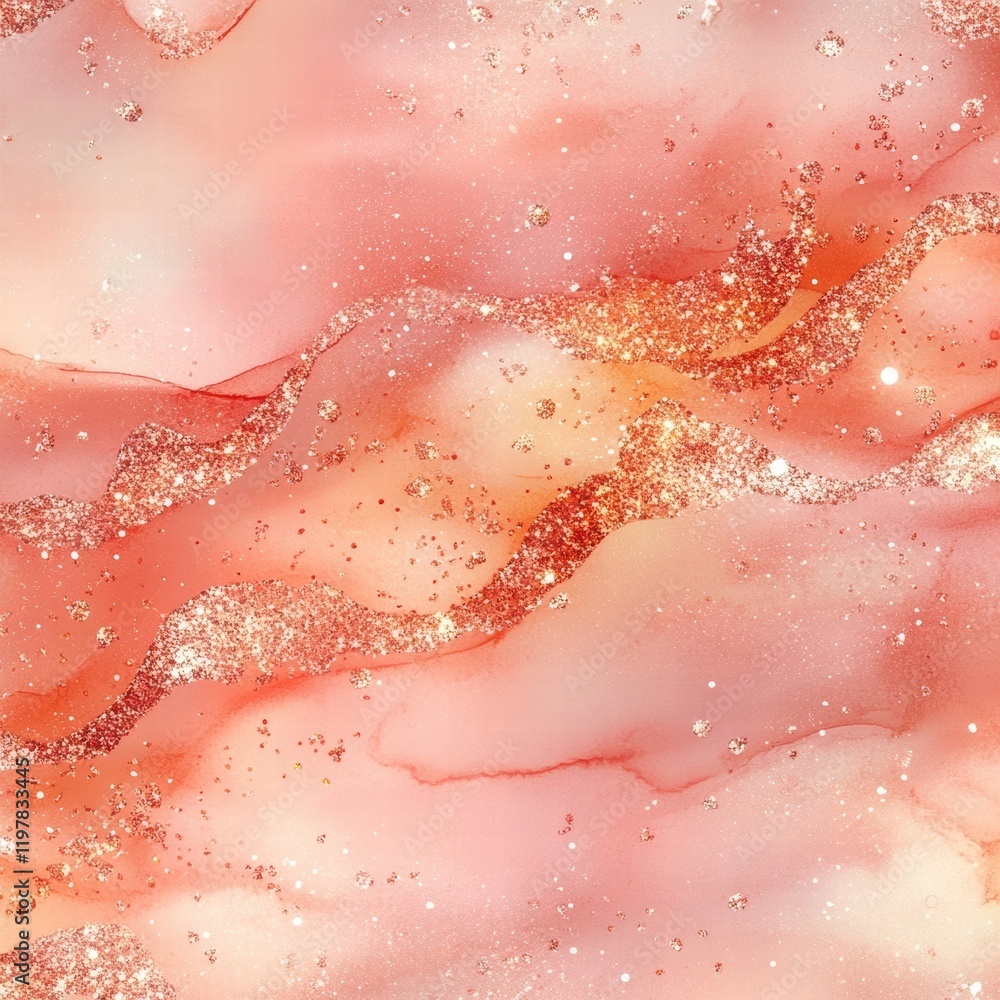 Fototapeta premium Elegant Pink and Gold Abstract Background Design