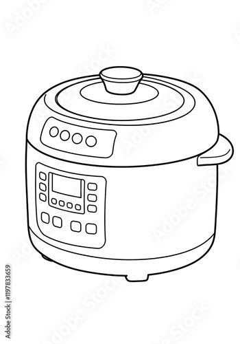 multicooker sketch  photo