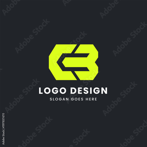 Creative CB logo design for bussines