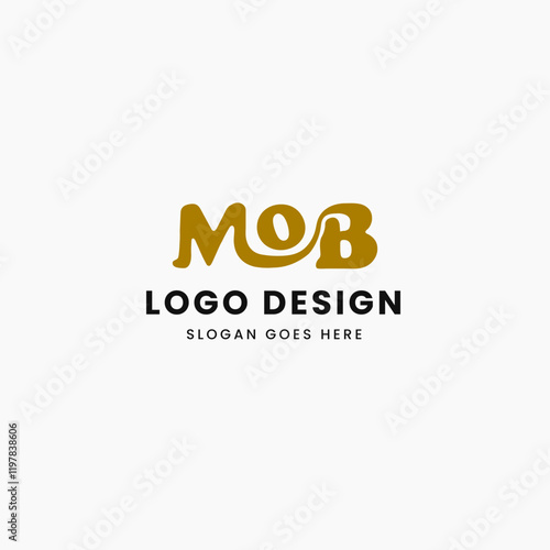 MOB creative logo design for bussines