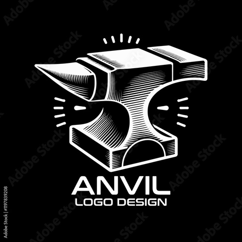 Anvil Vector Logo Design