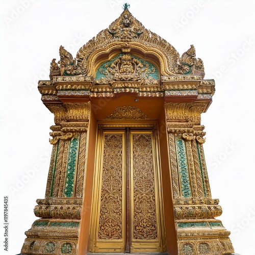 thai temple door