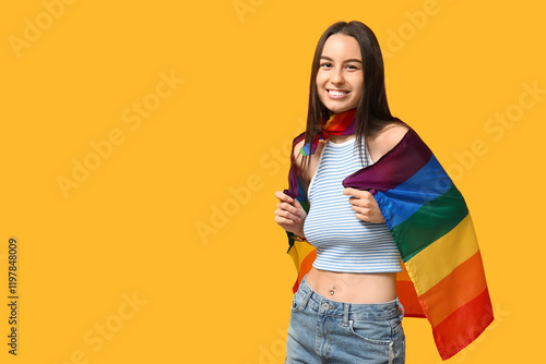 Beautiful young happy woman...