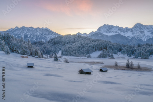 Wagenbrüchsee, Germany at Dawn 