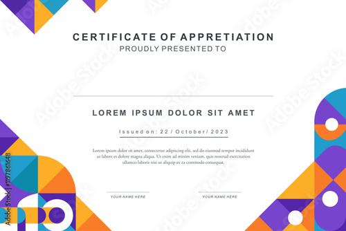 Creative certificate for commercial and other charter needs