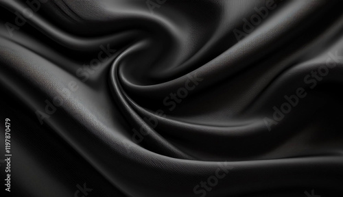 Fondo negro con textura de tela