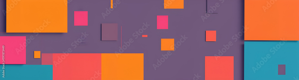 Fototapeta premium illustrazione sfondo con elementi astratti e motivi geometrici a tema surreale