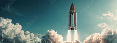 Preparations for a spectacular rocket launch are underway.