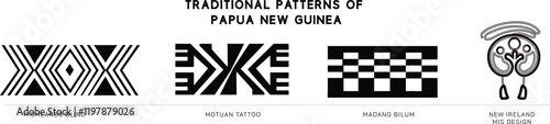 Papua New Guinea Traditional Pattern_Pack 1