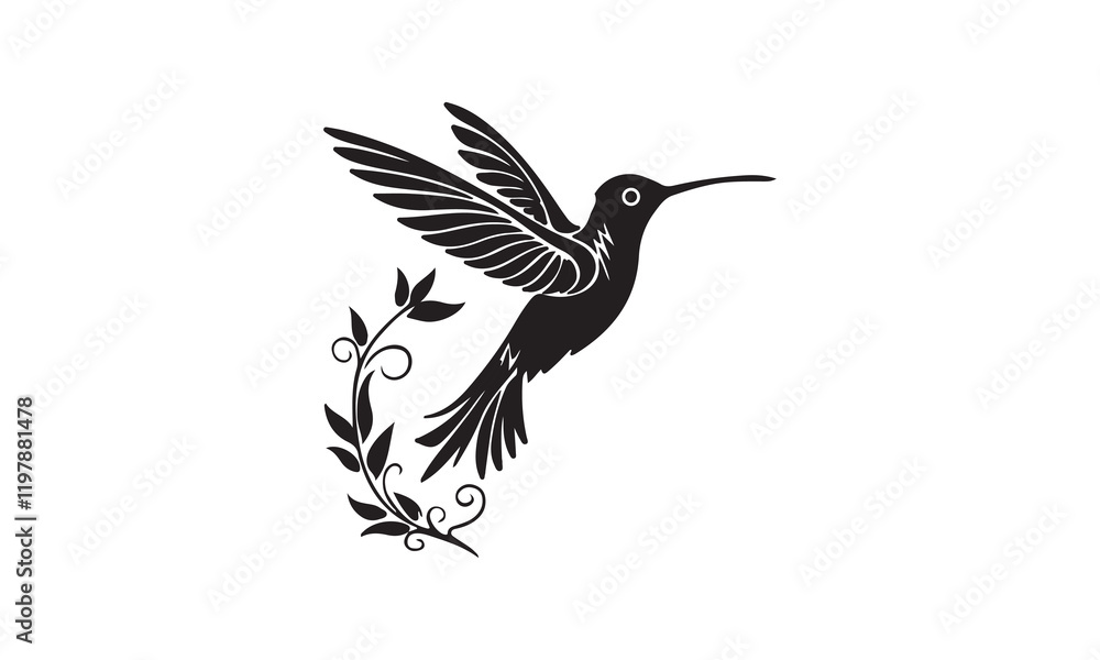 Obraz premium Birds Silhouettes Collection vectors design
