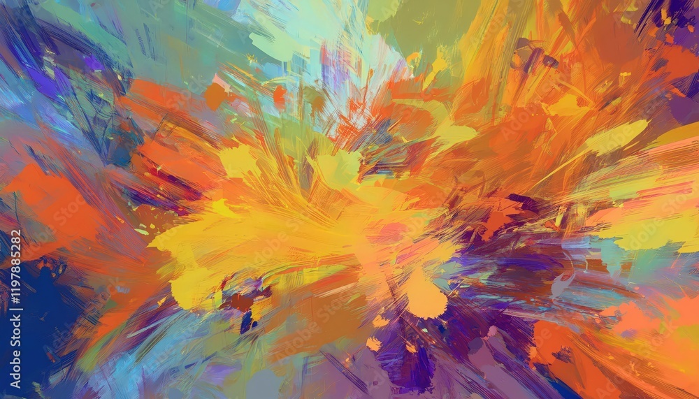 Vibrant and Eclectic Abstract Artwork A Bold Paint Splash Background Showcasing a Creative Paint Explosion on Textured Canvas, th January . Vibrant and Eclectic Abstract Artwork A Bold Paint Splash Background Showcasing a Creative Paint Explosion on Textured Canvas, th January .