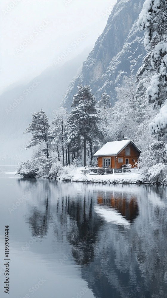 Fototapeta premium Majestic Mountain Landscape