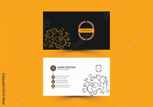 Simple and clean Corporate business card template design