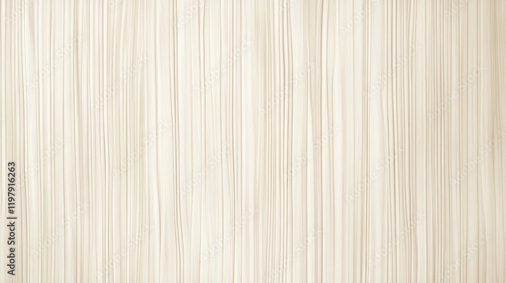 Fototapeta premium Beige wood with a fine linear grain texture