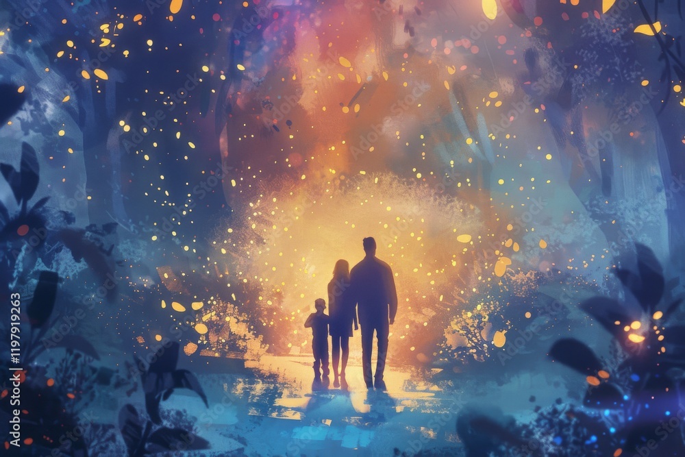 Enchanted forest family stroll Enchanted forest family stroll