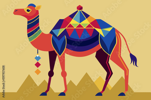 illustration of a camel